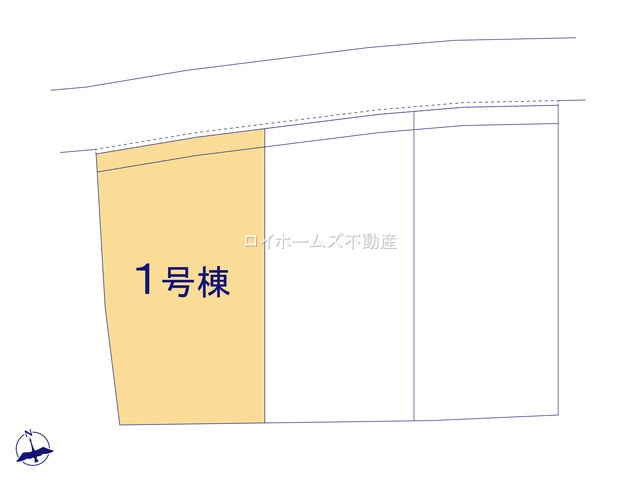 【区画図】 | 春日井市町屋町3819-1『仲介料無料』新築戸建て | 1号棟
