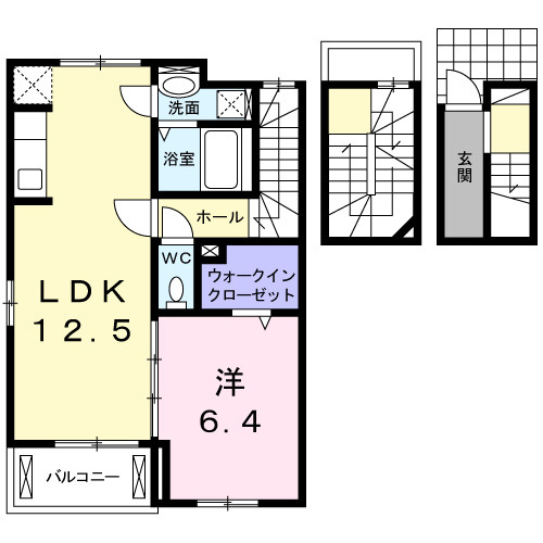 サンライズ・ゼファーの間取り|使いやすい間取りです。