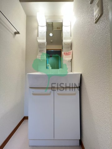 ルピナス天神の洗面所|シンプルで使いやすい洗面台です！