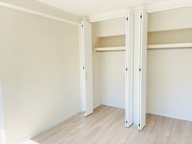 フジタ八王子マンションの収納|～収納力の高いクローゼット完備～