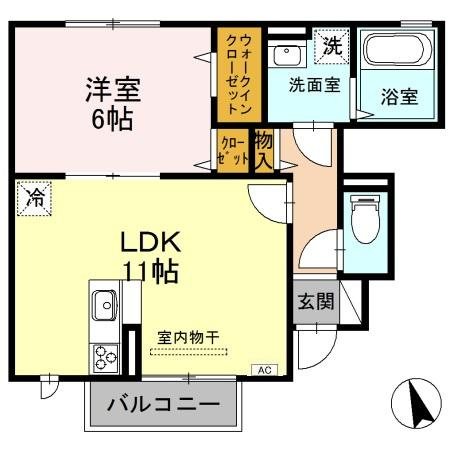 メゾンエスの間取り