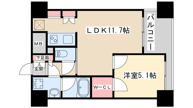 【間取り】 | ノルデンハイム江坂