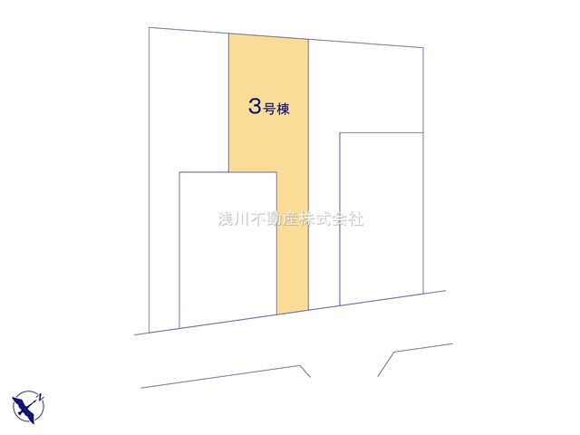 八王子市　緑町　新築一戸建ての区画図|～全5棟の新しいコミュニティが誕生～