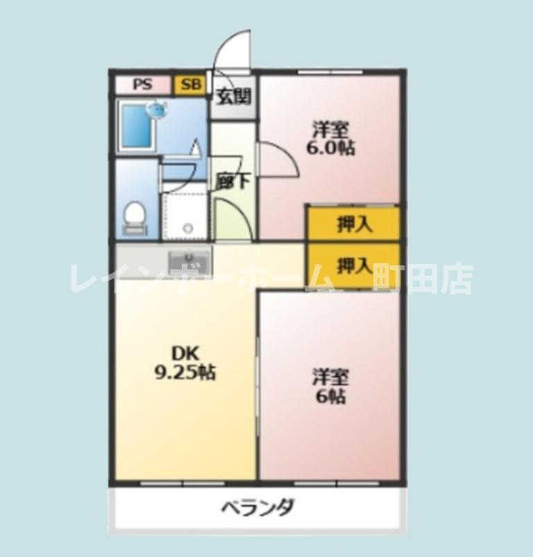 富志正第五ビル※初期費用分割あと払いサービス利用可能物件の間取り