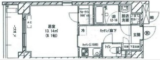 プルミエール川越EASTの間取り