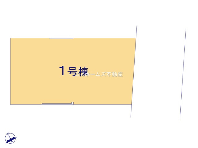 【区画図】 | 名古屋市天白区御前場町128-10『仲介料無料』新築戸建て | 1号棟