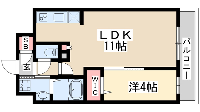 【間取り】 | リヴィエール江坂江の木公園