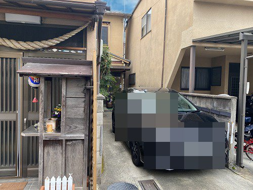 上京区鳳瑞町中古戸建の外観
