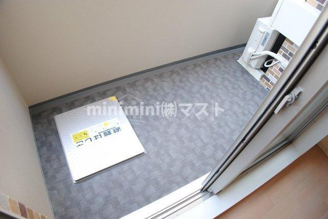 アスヴェル南森町のバルコニー|他号室参考写真
