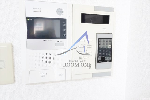 グリーンクロス西中延のセキュリティ|モニター付きインターホンです。