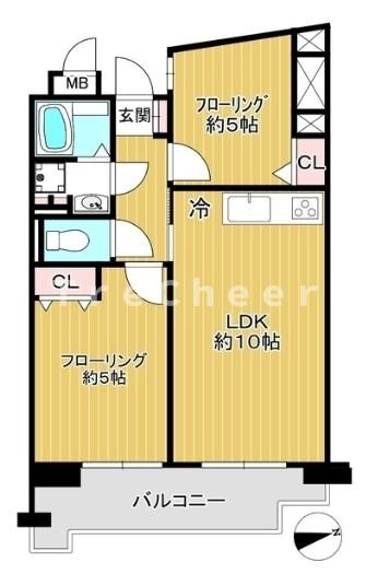 【間取り】 | 上高田四丁目団地　１号棟
