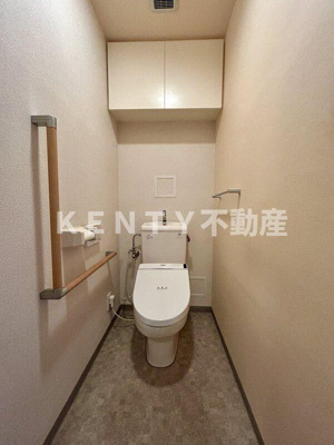 【トイレ】 | ベルジュ蒲田 | ゆったりとした空間のトイレです