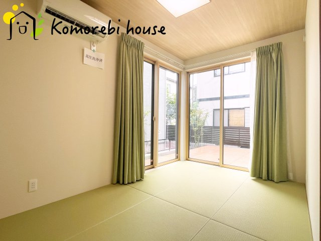 さいたま市見沼区東大宮1丁目　中古戸建の和室|和室ならではの温かな和の空間で寛ぎの時間を過ごせます