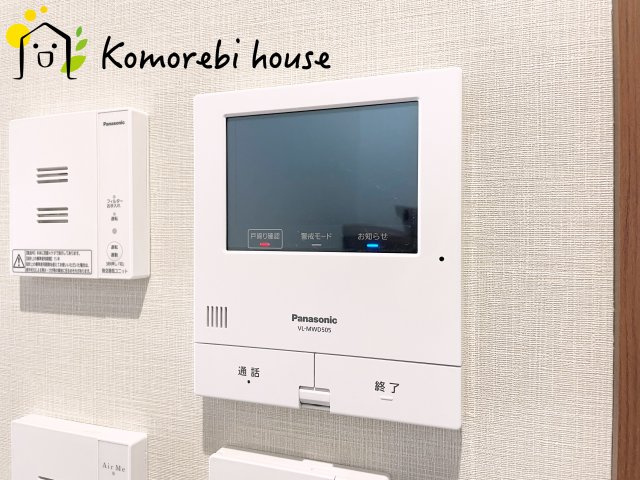 さいたま市見沼区東大宮1丁目　中古戸建の防犯設備|モニター付インターホンです