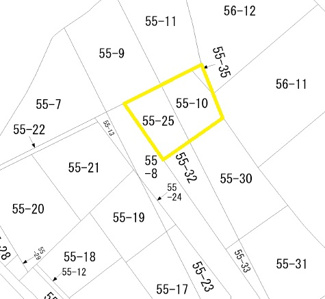 【土地図】 | 大館市字象ケ鼻55-25・土地物件