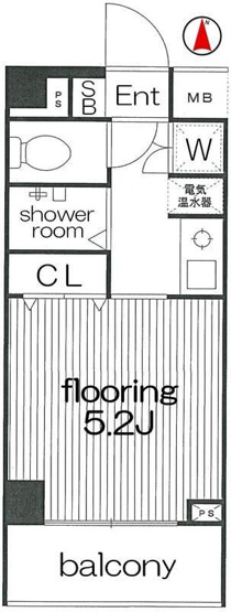【間取り】 | グラツィア方南町