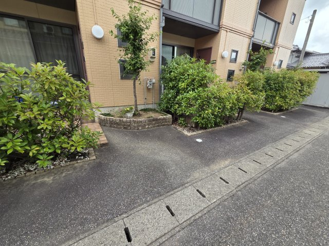 メゾンパルモの玄関