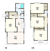 新座市畑中1丁目戸建福祉用戸建の画像