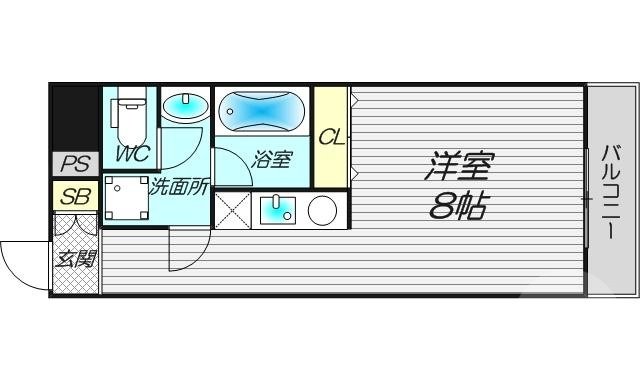 アイディール中之島の間取り