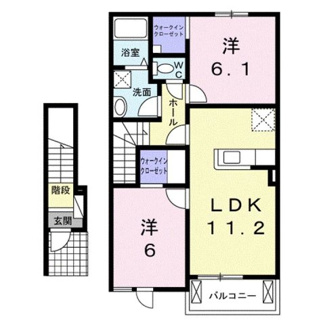 【間取り】 | ル　ノアⅠ