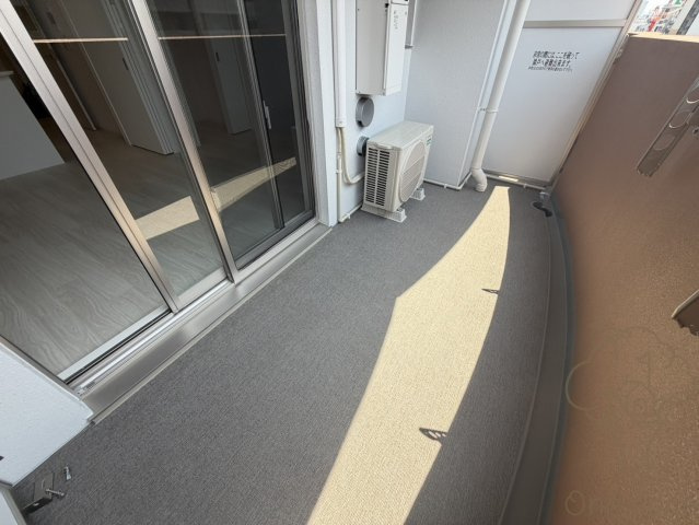 セレニテ梅田北グランデのバルコニー