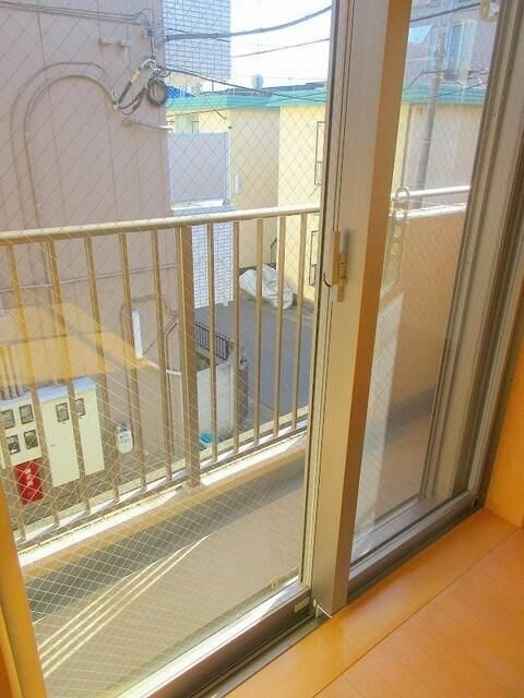 ハーベスト桜上水のバルコニー