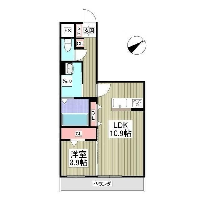 Ｌｕｃｅ　ｄｅｌ　ｓｏｌｅの間取り