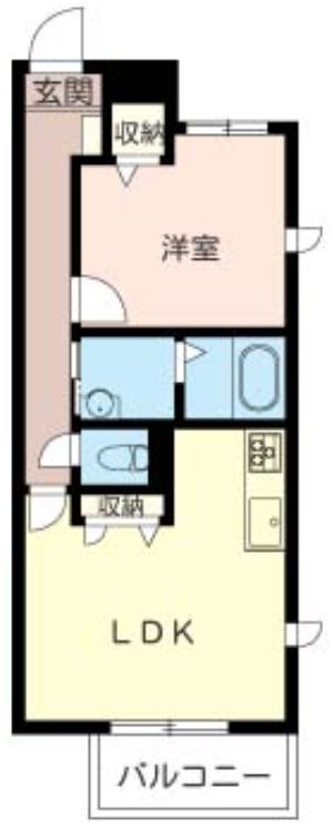 ルミエール大和の間取り
