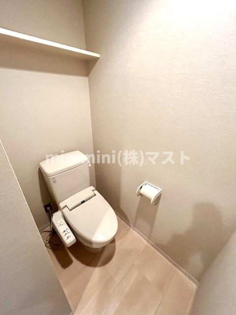 レジュールアッシュ谷町のトイレ