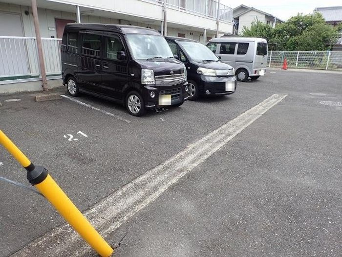 第２コーポ朝倉の駐車場