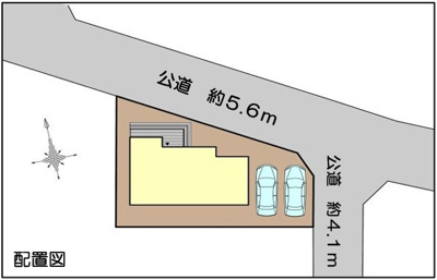 【区画図】 | 藤沢市鵠沼海岸4丁目Ⅲ 新築戸建 全1棟
