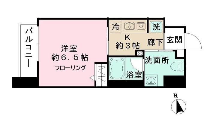 ミリアビタＮｏ．１５の間取り