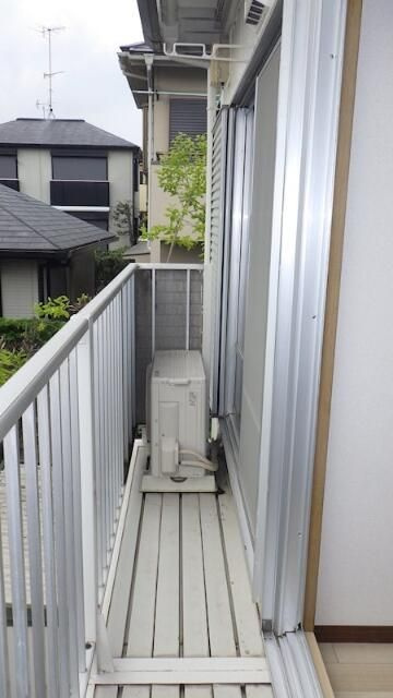 カーサ萩山のバルコニー