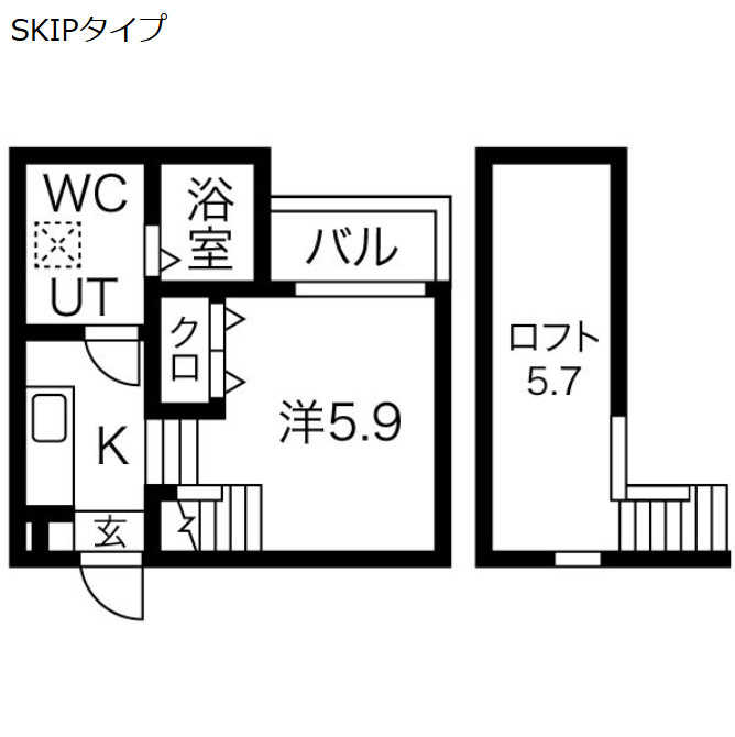 レナージュの間取り