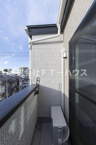 つばめハウス市川のバルコニー