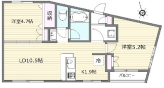 【間取り】 | コーポサンテ