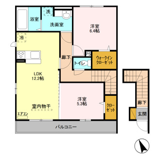 【間取り】 | 未来樹(ゆめのき)　壱号棟 壱