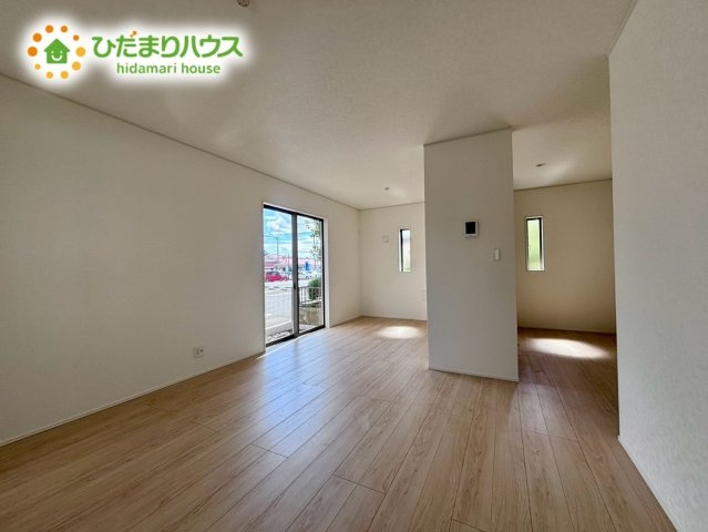 北本市二ツ家第1　新築戸建　クレイドル08の居間・リビング|LDK：17帖