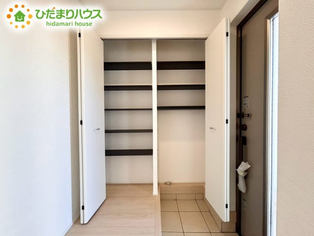 北本市二ツ家第1　新築戸建　クレイドル08の収納