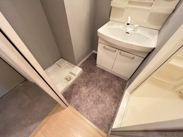 【洗面所】ニッケノーブルハイツ江坂 