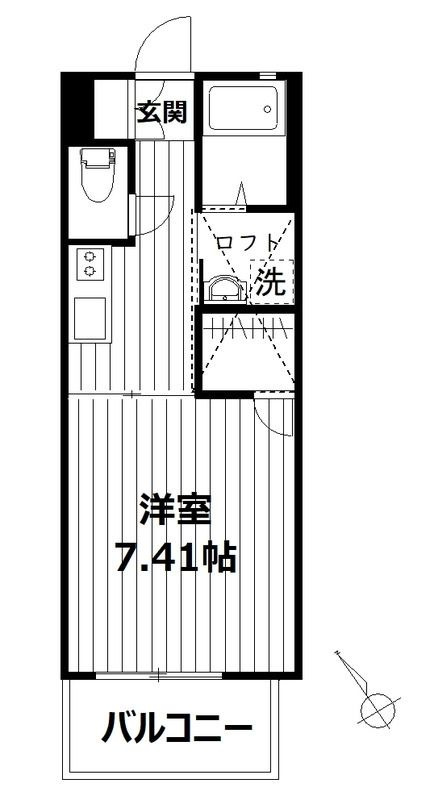 フォルスXⅣの間取り