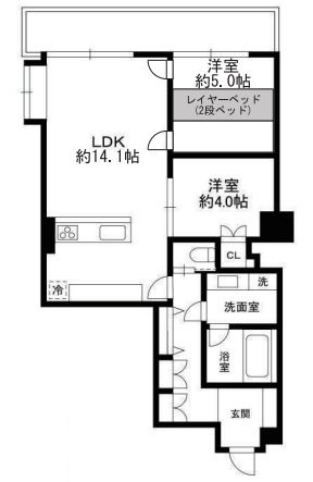 【間取り】 | なかのサンクォーレ