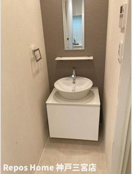 S-RESIDENCE神戸元町の洗面所