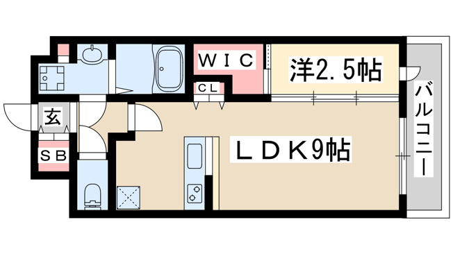 【間取り】 | プレサンス江坂ベルフィーヌ