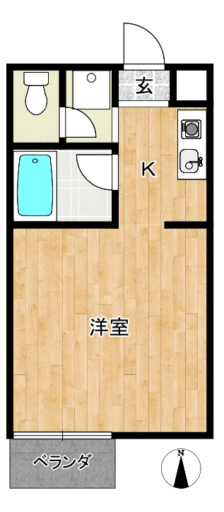 サウスウィングの間取り