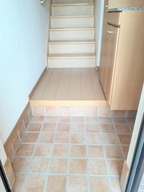 アビタシオンの玄関