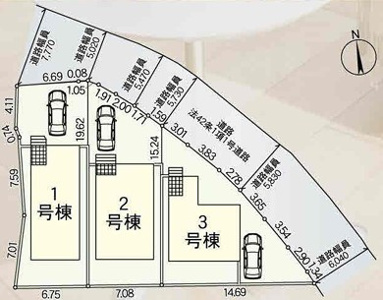 【区画図】 | JR南武線「矢野口」新築分譲