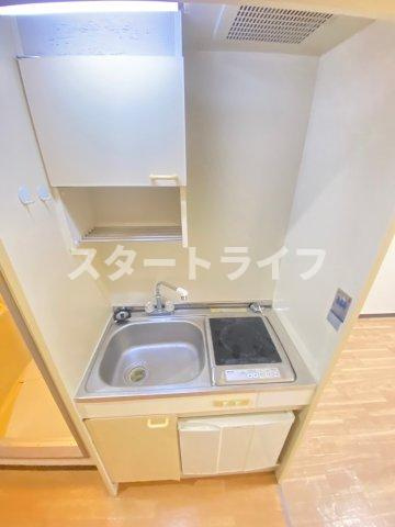 大阪市淀川区東三国６丁目の賃貸マンションのキッチン