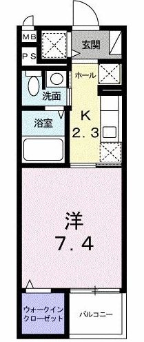フェイバーJ.O-Ⅳの間取り