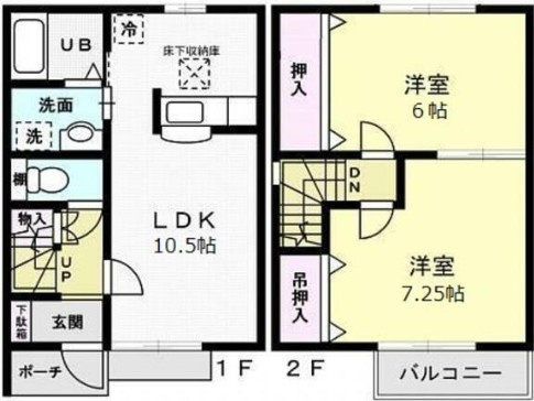 カーサ・アンジェロの間取り
